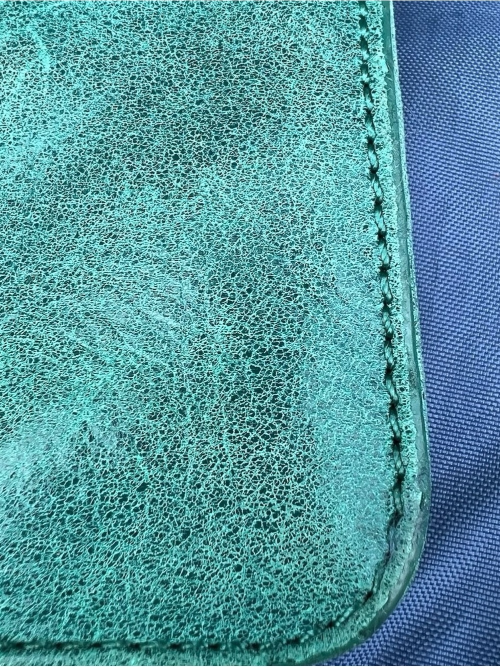 Botkier Valentina green leather fold over shoulder or crossbody bag - Picture 16 of 16